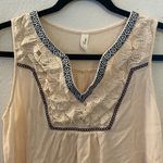 L Love Cream Boho Tank Top Size Large k Photo 1