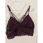 Aerie purple lace strappy bralette Photo 4