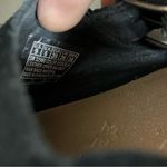 Skechers Brit Spring Shot Black Suede Sandals Adjustable Sling Back Size 9 Photo 5