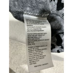 Rafaella Womans  Black Gray Animal Print Turtle Neck Long Sleeve Sweatshirt 1x Photo 3