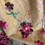 Bluheaven  Gold Floral Embroidered Romper Size‎ Small Photo 11