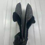 Jessica Simpson  Women’s Gray Faux Fur Lined Cozy House Slippers – Sz 8.5 Photo 3