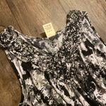 Faded Glory Black & White Sleeveless Maxi Dress Photo 2