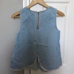 Madewell  Raw Edge Denim Tank Top Photo 2