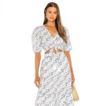 Cleobella Amina Crop Wrap Top in Killarney Floral Print Size XS Photo 2