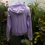 ZINE hooded windbreaker jacket Purple Photo 2