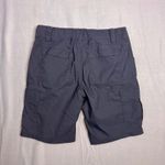 Duluth Trading Co Dry On The Fly 10" Shorts Women Size 10 Hiking Casual Ink Gray Photo 5