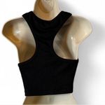 ‎Racerback Cropped Tank Top Black Size M Photo 3