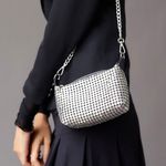 Urban Outfitters Silver Chai mail Shoulder Bag  Photo 1