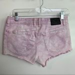 Volcom  High Voltage Lavender Tie Dye Cut Off Shorts Photo 2