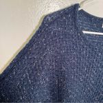 Dress Barn  Dolman Sleeve Sweater Navy Speckled Photo 5