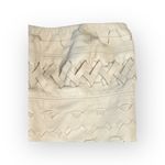 Sky ☀︎︎ Ewa Woven Leather Strapless Top ☀︎︎ Stretch Back ☀︎ Bone White ☀︎ Medium Photo 3