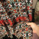 Ny Collection  Long Sleeve Bohemian Lace Up Dress Photo 4