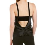 NEW RtA womens Mariko Silk XXS OS Black Cami Tank Luxurious Night Out Top Chic Photo 1