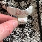 Sun & Shadow  Aztec Open Front Cardigan Sweater S Photo 2