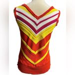 Adrienne Vittadini  Multicolor Knit Vest Photo 1