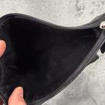 Coach  Swingpack Crossbody Bag Black Leather Turnlock Pocket Adjustable Strap Photo 6