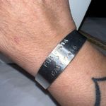 Silver Tone “Fur Mama to Baby Mama” Cuff Bracelet Photo 2