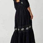 Free People  Lovers Lane Cottagecore Boho Gypsy Maxi Feminine Dress Size Medium Photo 2