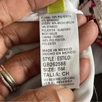 Gianni Bini | Floral Mixed Print Ruffle Detail One-Piece Swimsuit Sz S Photo 6