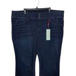 Laurie Felt Silky Curve Boot Cut Jeans Dark Wash 3XP Plus Stretch Denim Trending Blue Size undefined Photo 1