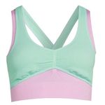 No Boundaries  Juniors' Seamless Double Layered Bralette Size Medium Photo 0
