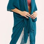 Free People  Angelica Gauze Kimono Cover Up Size XS Small Photo 6