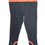 Lululemon  Run Inspire Crop II Leggings in Heathered Gray/Orange RARE Size 6 Photo 9