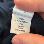 Three Dots  Blue Cowl Neck Long Sleeve Stretch Ribbed Blouse Top Size Xs X-small Photo 13