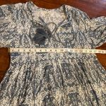 Made in India Y2K bohemian boho blue floral prairie coquette long sleeve medium Photo 10