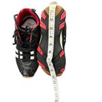 Diesel Designer Shoes, PSYKE Model, Black Leather Sneakers Size 6 Women Photo 8