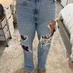 ZARA  Ripped Jeans Wide-Leg High-Rise Photo 0