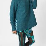 Sweaty Betty Shakti Blue Knit Oversized Sweater Photo 12