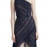 Aijek Rylee Lace Toga Maxi Dress Black Size 4 Photo 2