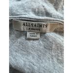 All Saints Emelyn Tonic Raw Edge Tee‎ Grey Marl EUC Size XS Photo 5
