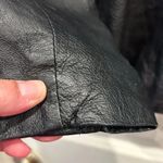 Vintage Uniform John Paul Richard Black Genuine Leather Jacket size 8 Photo 4