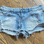 Zana Di Women's Distressed Denim Shorts Photo 0