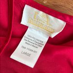 Red satin nightgown Size L Photo 2