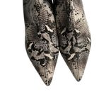 Abound  Snake like Print Ivory Mid Ankle Boots(Size 8M) Photo 5