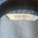 Highway Jeans Highway Button Down Distressed Jean Jacket. Size Medium. Photo 6
