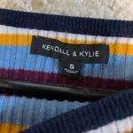 Striped crop long sleeve Multi Photo 2