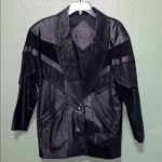 Vintage Suede Black Leather Western Mid Photo 1