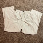 ZARA Cream Wide-Leg Pants Photo 8