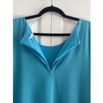 Soft Surroundings  Womens Plus 2x Blue Layered Chiffon Wedding Guest Tiered Photo 6