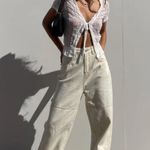 Princess Polly Copeland Off White Relaxed Fit Straight Leg Jeans 14 Photo 5