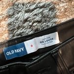 Old Navy  OG Loose high rise coated pants size 0 Photo 6