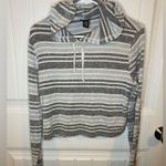 Rue 21 Cropped striped hoodie Photo 1