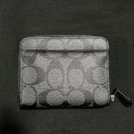 Coach Hand Wallet - Black Leather Photo 1