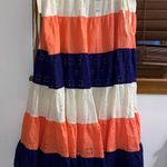 Anthropologie NWT $158  Hutch Pink Combo Fantine Pull On Maxi Skirt LP Photo 2