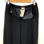 Giorgio Armani a Milano Borgonuovo 21 deep Navy Slacks Career Pants SZ 40 job Photo 10